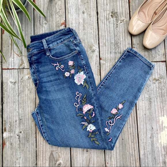Floral Embroidered Jeans | Poshmark